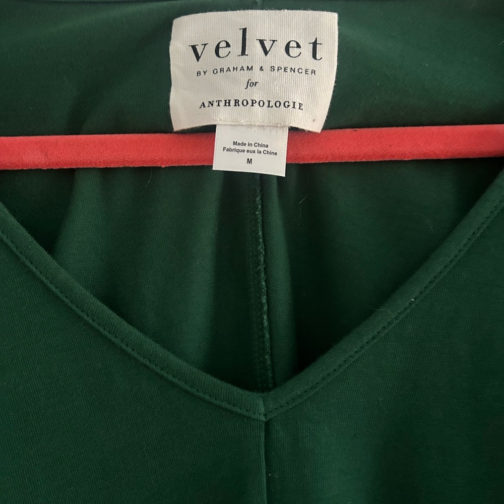Velvet by Graham & Spencer Green Mini Dress - Picture 5 of 7